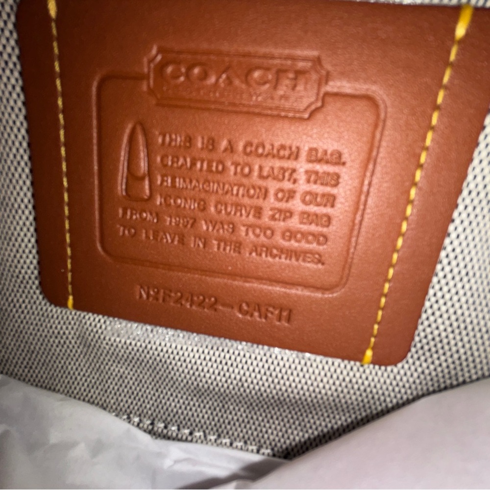 Coach Originals Curve Zip, redesigned vintage Ergo mini zip 9020 - Picture 8 of 14